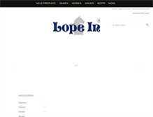 Tablet Screenshot of lopein-shop.de